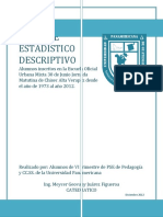 Informe Estadistico Descriptivo