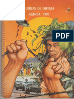 Panama Defense Force 1990 Agenda Planner