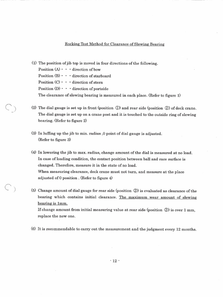 Rocking Test | PDF