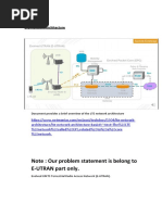 Note: Our Problem Statement Is Belong To E-UTRAN Part Only