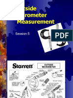 Outside Micrometer Measurement: Session 5