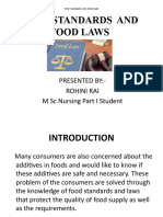 Food Standards and Food Laws