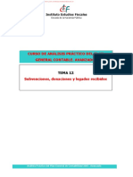 Tema 12 Subvenciones, Donaciones y Legados Recibidos