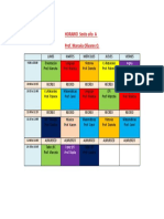 Horario Semana 22 de Marzo