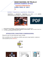 Capacitores y capacitancia