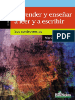 Borsani Maria Jose - Aprender y Ensen Ar A Leer y A Escribir. Sus Controversias - Metodos