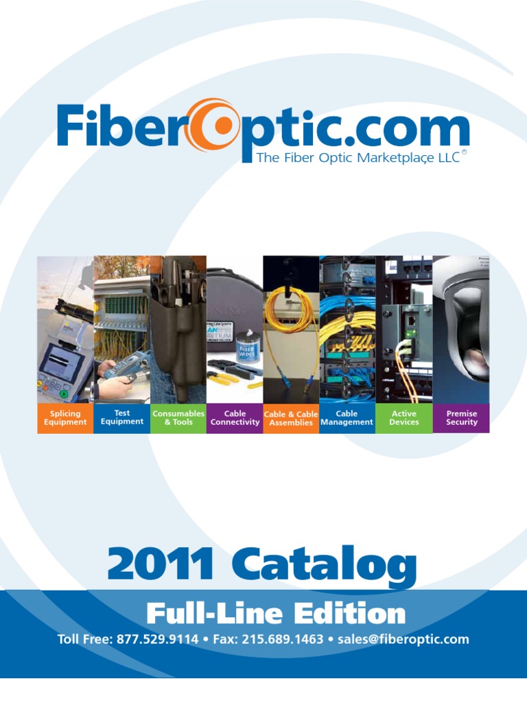 FiberOptic Com Full | Optical Fiber | Electrical Wiring