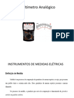 Multímetro analógico: instrumento de medição elétrica