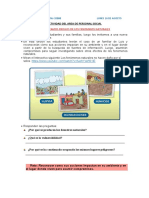 Actividad Del Area de Personal Social (Lunes 16 de Agosto)