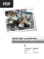 Download ME2142E Feedback and Control Lab -Speed Position Control of a DC Motor by LinShaodun SN52137366 doc pdf