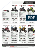 Lista de Precios BENELLI & KEEWAY - N 51 - Ago.2021