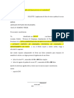 Solicitud para Legalizar - Notaria Raul B. Romero Verde