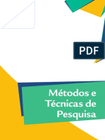 Metodologia Da Pesquisa - Engenharia Mecânica SENAI - Livro Metodologia Da Pesquisa SENAI