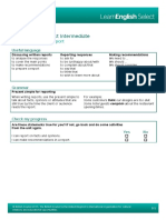 Learnenglish Select Intermediate: 8.5 Writing A Short Report