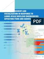 Data Management and Visualisation in Response To Large-Scale Nuclear Emergencies Affecting Food and Agriculture
