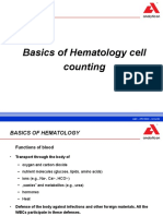 Basics of Hematology Cell Counting: Agile - Affordable - Accurate