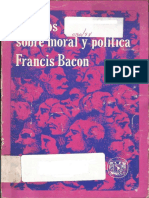 Bacon - Ensayos Sobre Moral y Política - Ed UNAM