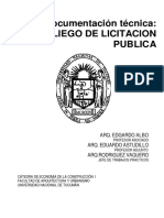 04. Documentación Técnica - Ejemplo Pliego de Licitación Pública