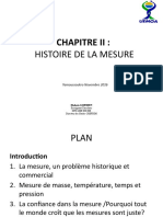 2 - Histoire de La Métrologie Cours