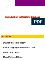 Introduction To Maritime Business