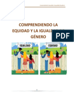 1 Comprendiendo La Equidad y La Igualdad de Género