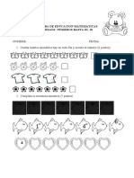 Prueba de Educacion Matematicas Unidad 1