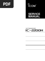 Download Icom IC-2200H service manual by Erick Co SN52138513 doc pdf