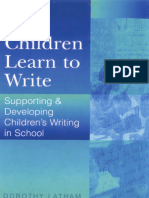 (Dorothy Latham) How Children Learn To Write Supp
