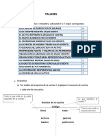 Taller 2 Esquema Cuenta T