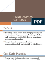 Teknik Animasi Tweening