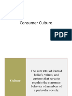 Consumer Culture