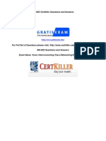 640-822 Certkiller Questions and Answers: Number: 640-822 Passing Score: 825 Time Limit: 120 Min File Version: 16.8