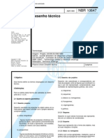 NBR10647- Desenho Tecnico