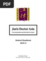 Download JD Student Handbook 2010-2011 by wch228 SN52139338 doc pdf