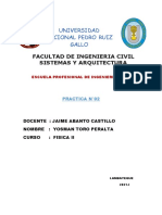 PRACTICA 02 Fisica II