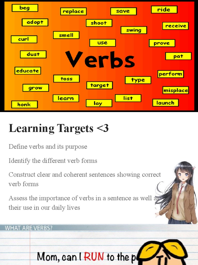 G4 Verb Forms PDF Verb Linguistics