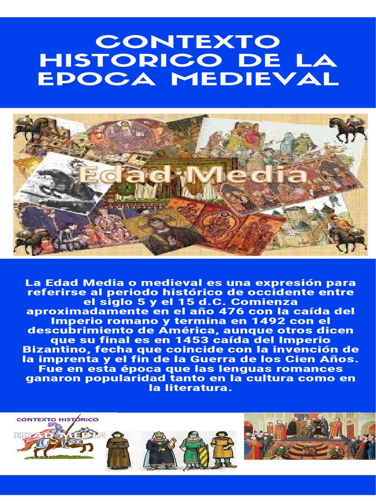 Inicio y contexto de la Edad Media | PDF | Edades medias | imperio Romano