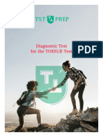 TST Prep's TOEFL Diagnostic Test, TEC