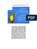 Daf Ditty Succah 46: Birchas Lulav Vs Succah