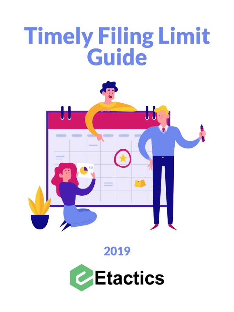 Timely Filing Limit Guide PDF Health Care Medical And Health