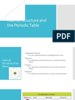 Atomic Structure and The Periodic Table