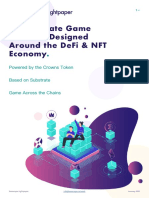 The Ultimate Game Platform Designed Around The Defi & NFT Economy