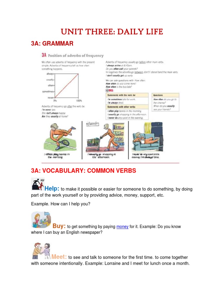 Grammar and Vocabulary Unit Three Low 1 | PDF | Tablet Computer | Laptop