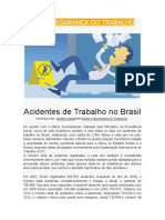 Acidentes de trabalho no Brasil