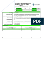 Corrective and Preventive Action Plan: Masinloc Power Plant Expansion Project 2X300 MW (Net) Coal Fired Power Project