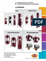 Oil Separators Reservoirs: Product Catalog 500&600