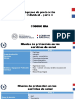 Equipos de Protección Individual - Parte 3: Código Ira