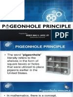 Pigeonhole Principle