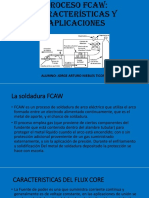 PROCESO FCAW Caracteristicas y Aplicaciones