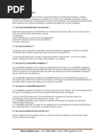 Questions et réponses pour Les TCE et TSGE (Concours ONE)